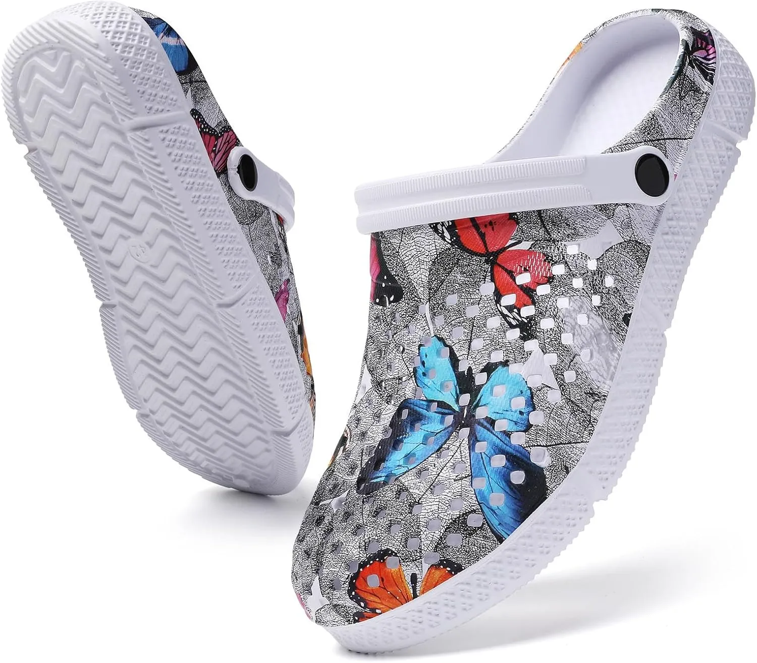 Women's Garden Clogs Shoes Casual Slipper Beach Sandals Anti-Slip Pool Water Shoes Home Slippers Summer Footwear