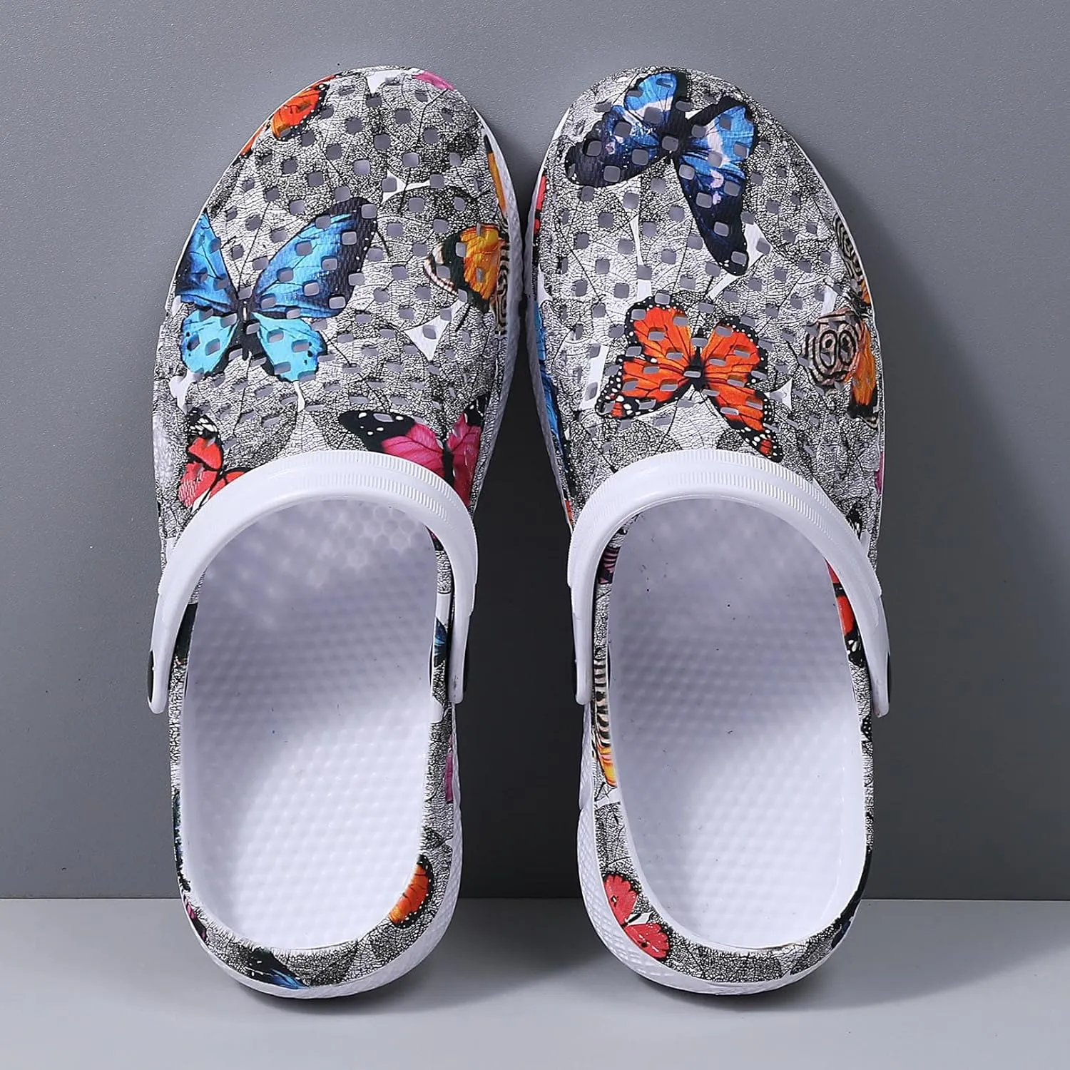 Women's Garden Clogs Shoes Casual Slipper Beach Sandals Anti-Slip Pool Water Shoes Home Slippers Summer Footwear