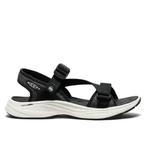 Women's Leiki Open-Toe Sandal Black Star White