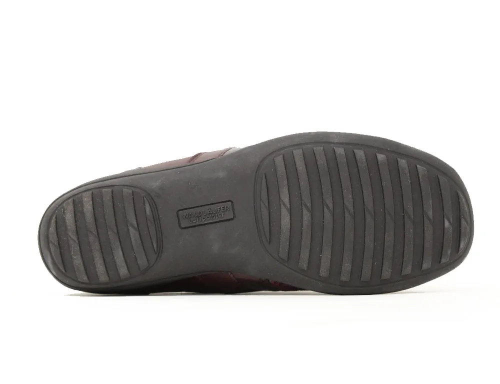 Womens Lightweight Katja Nappa Burgundy Shoes