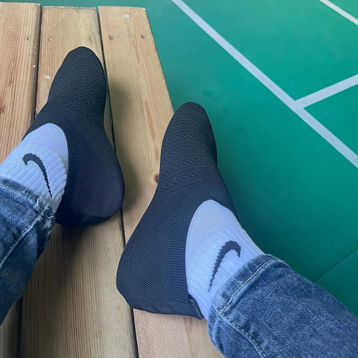 Womens Mens Slippers with Rubber Sole Ultra-Lightweight House Slipper Socks Around House Shoes Non Slip Indoor&Outdoor