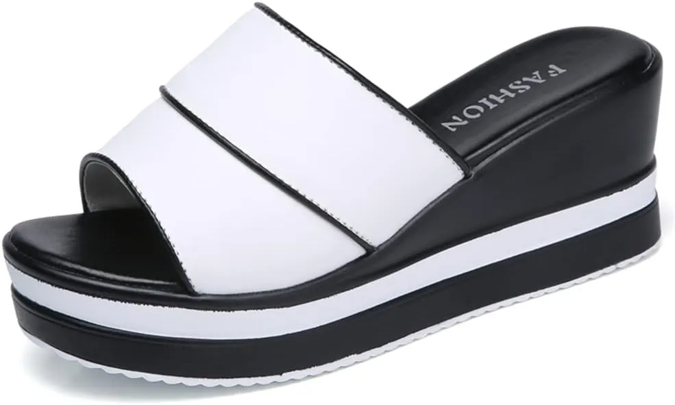 Women's Platform Sandals Casual Fashion Wedge Heels Summer Beach Shoes