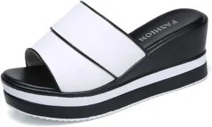 Women's Platform Sandals Casual Fashion Wedge Heels Summer Beach Shoes