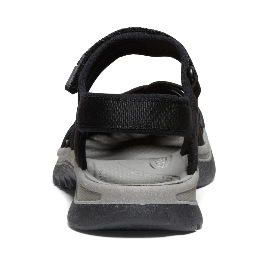 Women's Rose Sandal - Black/Neutral Gray
