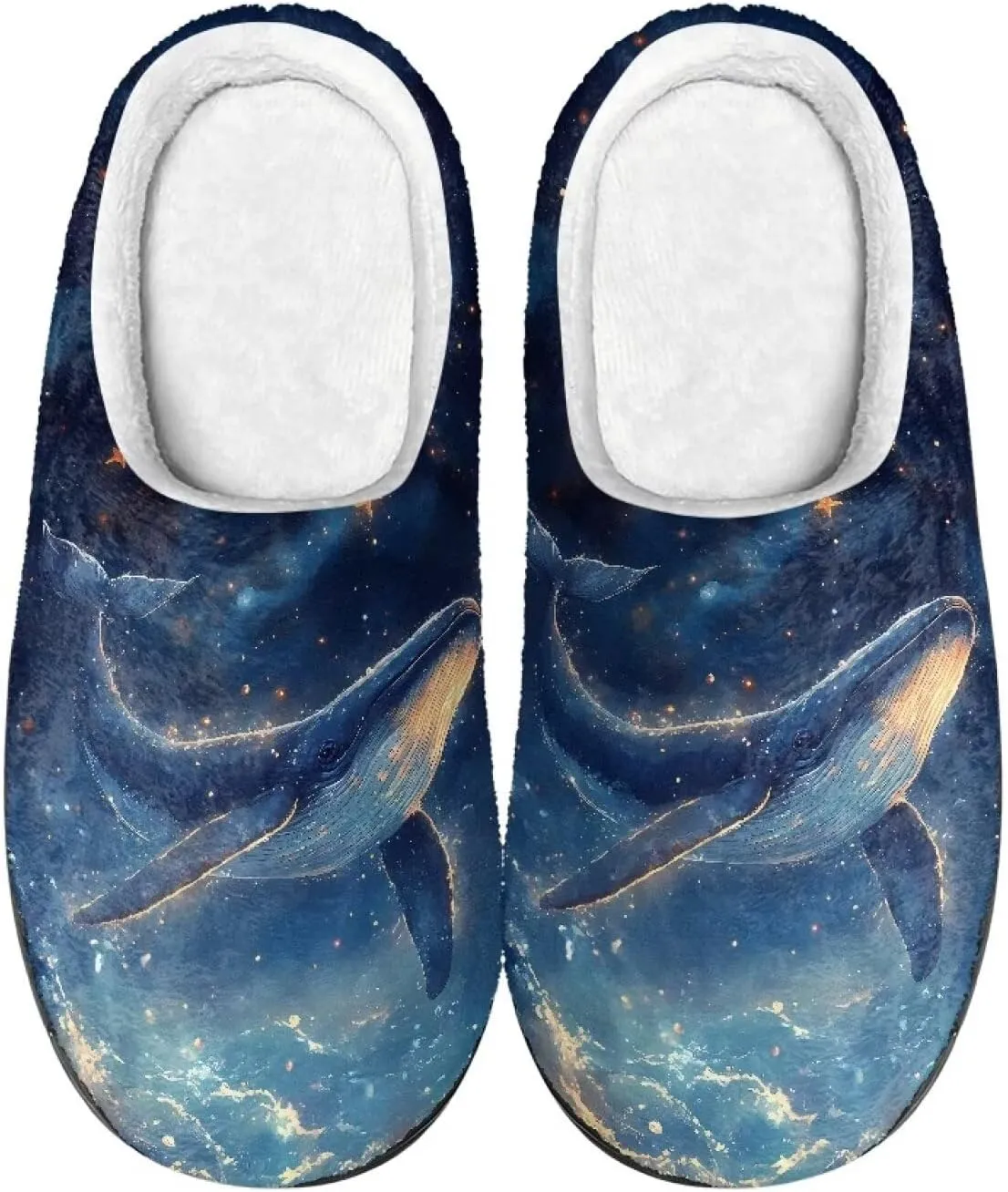 Womens Soft Plush Slippers Winter Fluffy Fuzzy Shoes Keep Warm Non Slip Household Shoes Indoor Cotton Slippers US 4-12