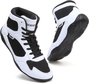 Wrestling Shoes Men Boxing Shoes for Men Pro Wrestling Boots High Top Fitness Weightlifting Powerlifting Shoes