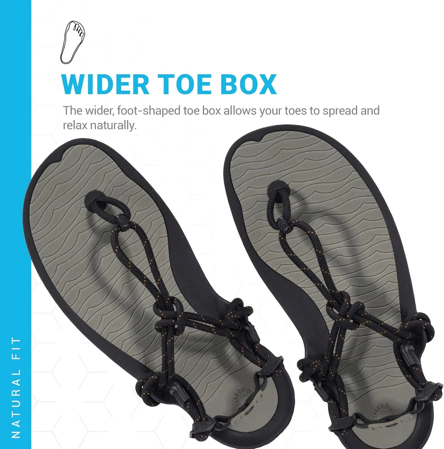 Xero Shoes Men's Aqua Cloud Barefoot Water Sandal