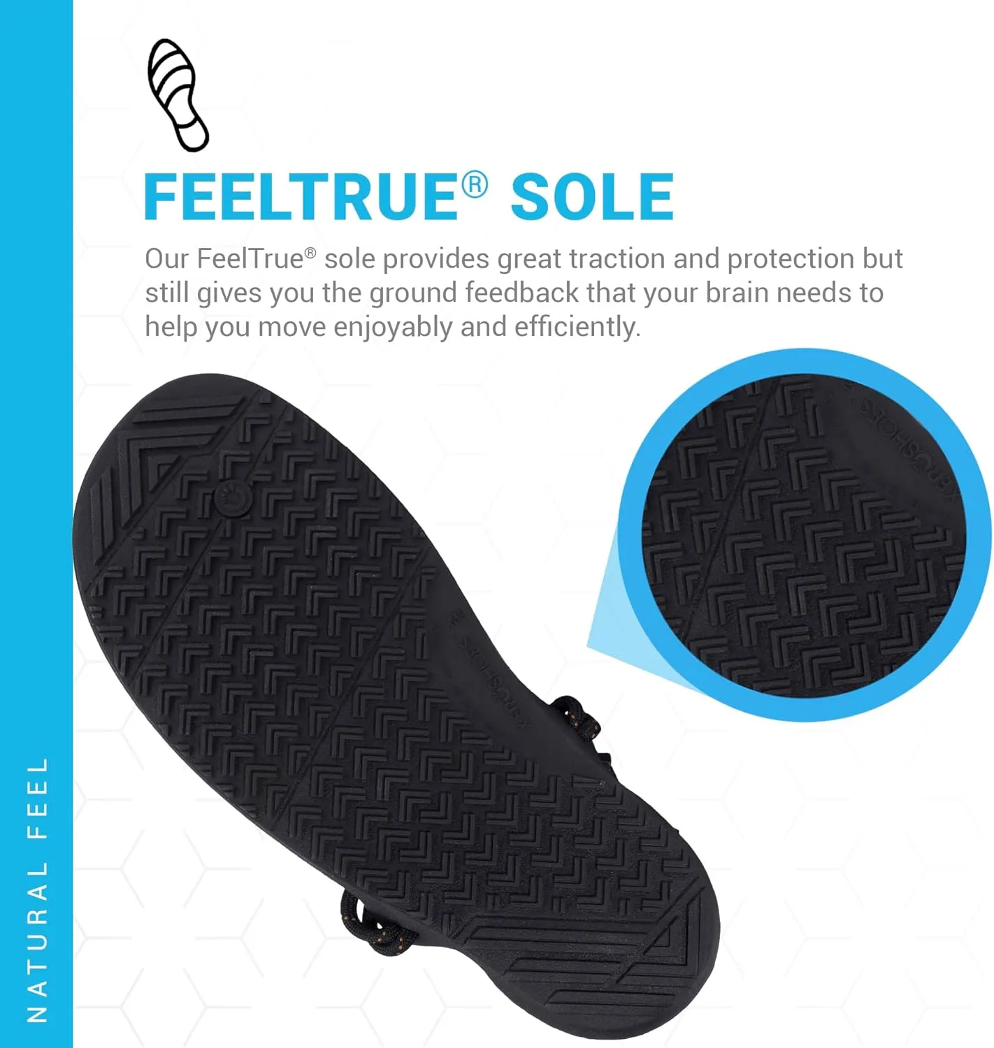 Xero Shoes Men's Aqua Cloud Barefoot Water Sandal