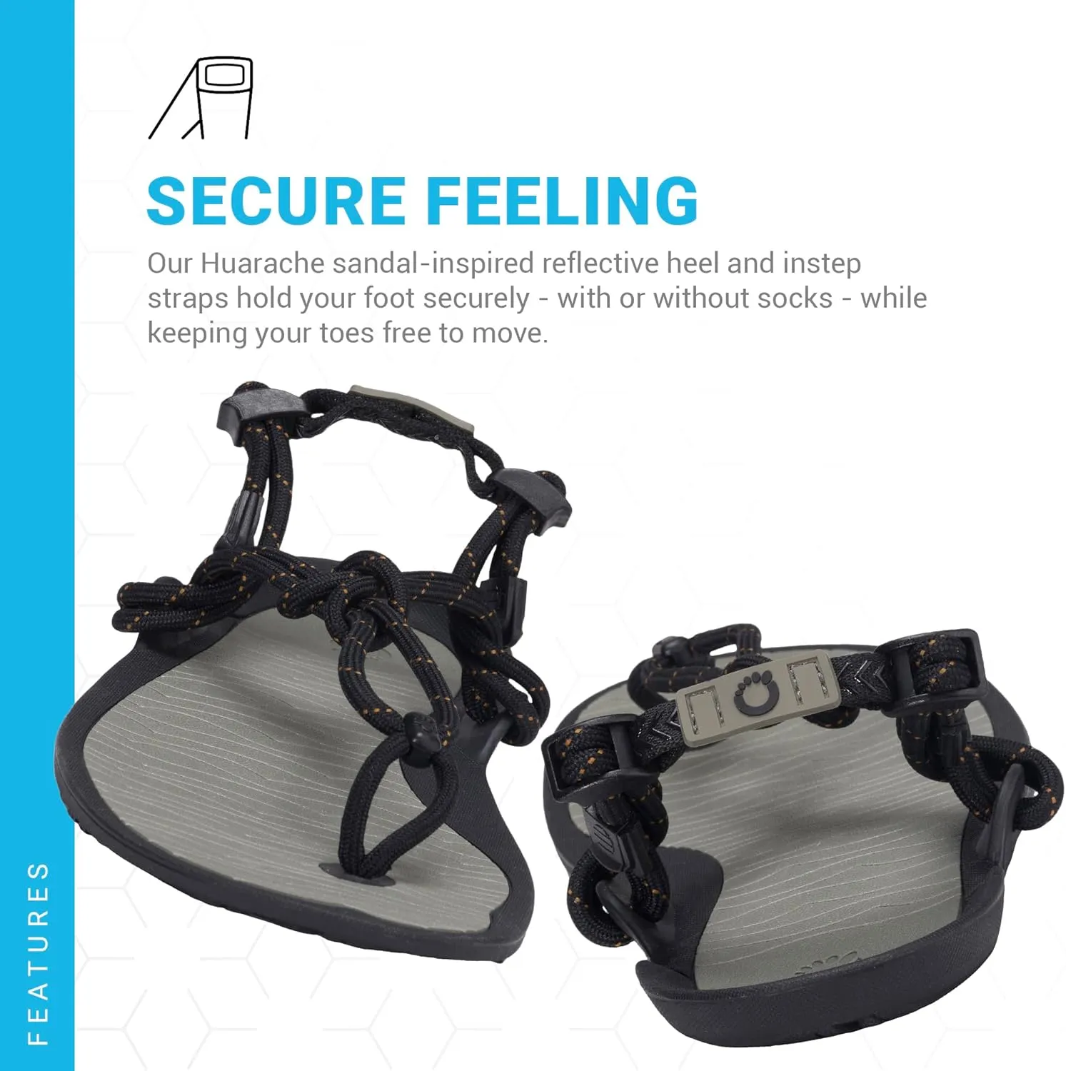 Xero Shoes Men's Aqua Cloud Barefoot Water Sandal