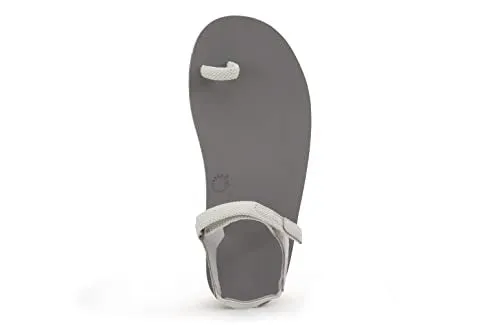 Xero Shoes Women's Jessie Lightweight Sandal - Barefoot Minimalist Sandal Oyster Gray,7
