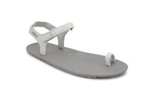Xero Shoes Women's Jessie Lightweight Sandal - Barefoot Minimalist Sandal Oyster Gray,7