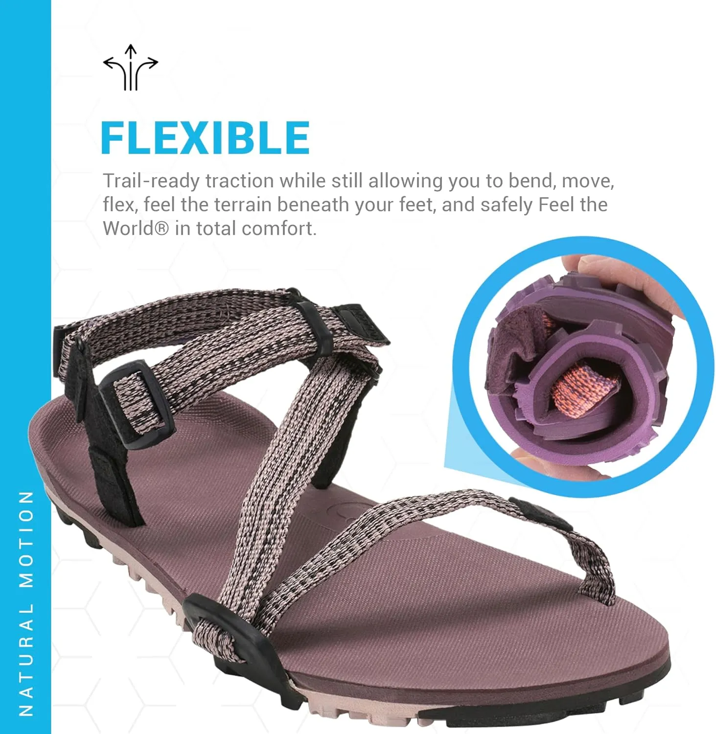 Xero Shoes Women's Z-Trail EV Barefoot Hiking Sandals