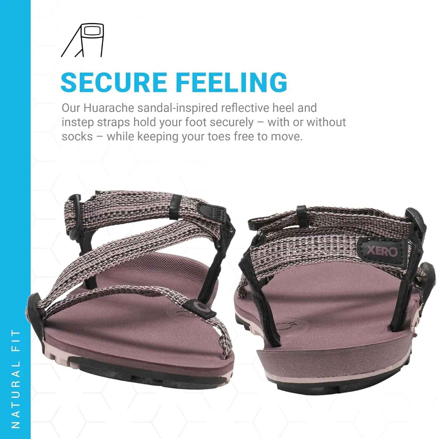 Xero Shoes Women's Z-Trail EV Barefoot Hiking Sandals