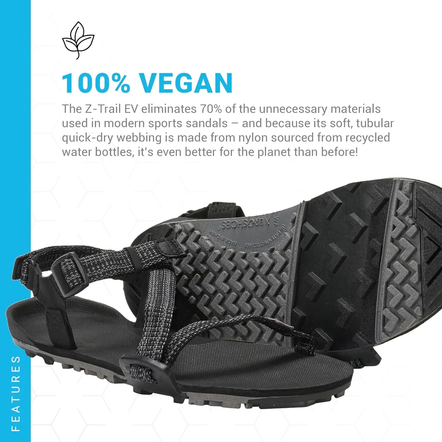 Xero Shoes Women's Z-Trail EV Barefoot Hiking Sandals