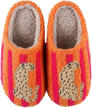 YJEUS Women's House Slippers - Fluffy Plush Memory Foam Indoor Slippers for Ladies