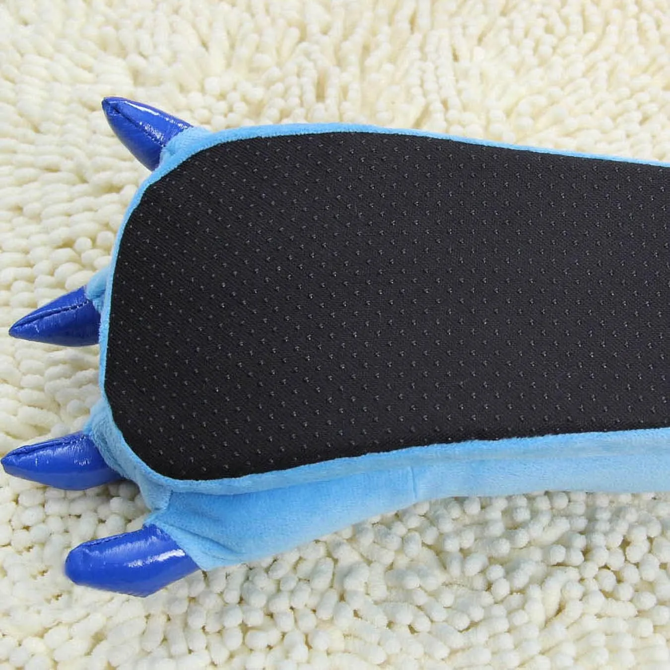 YUNZLAN Unisex Animal Paw Slipper for Men, Women, Boys, Girls, Winter Plush Home Slippers with Non-Slip Sole, Cosplay