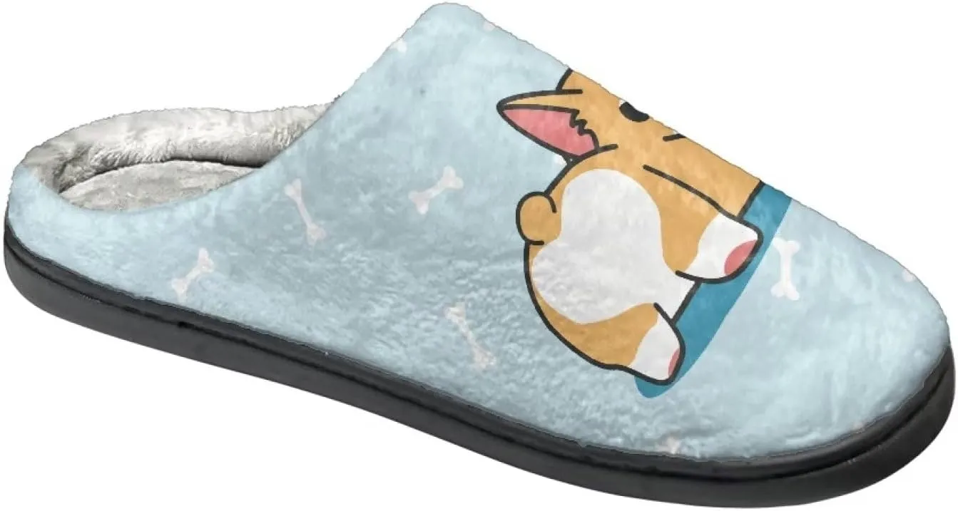 Yzaoxia House Slippers for Women Size 5.5-12 Soft Plush Cozy Bedroom Slippers Indoor Washable