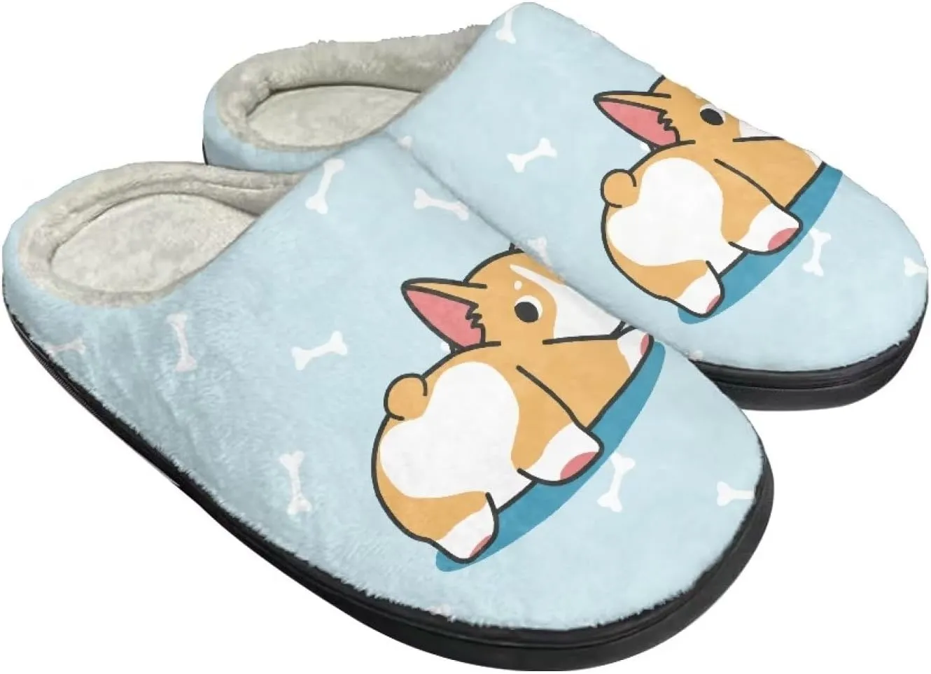Yzaoxia House Slippers for Women Size 5.5-12 Soft Plush Cozy Bedroom Slippers Indoor Washable