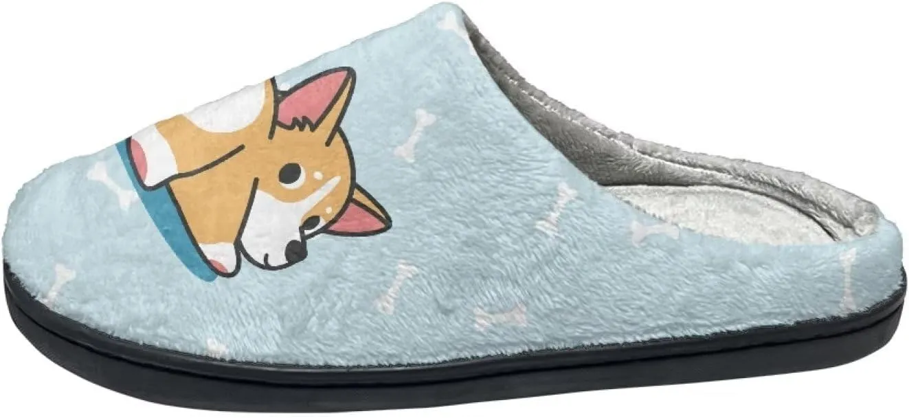 Yzaoxia House Slippers for Women Size 5.5-12 Soft Plush Cozy Bedroom Slippers Indoor Washable