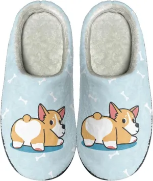 Yzaoxia House Slippers for Women Size 5.5-12 Soft Plush Cozy Bedroom Slippers Indoor Washable