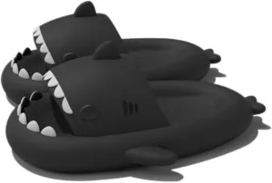 Zureto Shark Slippers, Children's Shark Slippers, Fashionable And Cute, Unisex Indoor And Outdoor EVA Beach Shoes